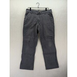 Carhartt Relaxed Fit 102291 Carpenter Pants Lot of 6 Mens 36x30 Black & Gray